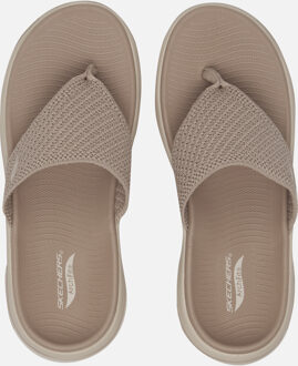 Skechers Arch Fit Slippers zwart Textiel Taupe - 41