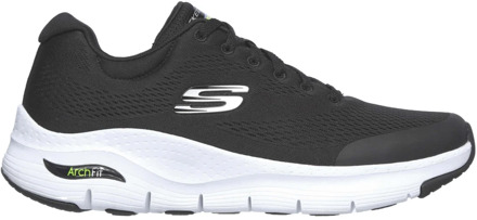 Skechers Arch Fit Sneakers Heren zwart - wit - 41