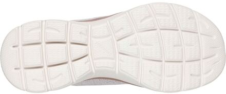 Skechers Arch Fit Summits - Zachte Schitterende Textiel Dames Licht Roze Standaard Sneakers - maat EU 40.5 / UK 7