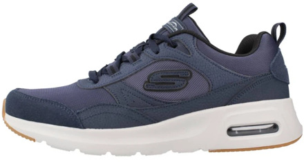 Skechers Athletic Mesh Sneaker Skechers , Blue , Heren - 41 Eu,40 EU