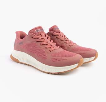 Skechers Bobs Squad 4 - Basislook Dames Sneakers Roze