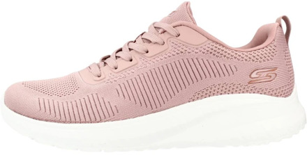 Skechers Bobs Squad Chaos - Face Off Sneakers Dames zwart - 41