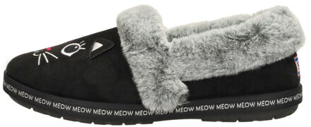 Skechers Bobs Too Cozy - Meow Pajamas Zwart - 36