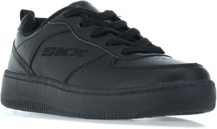 Skechers Boy's Skechers Junior Sport Court 92 Trainers in Black Zwart