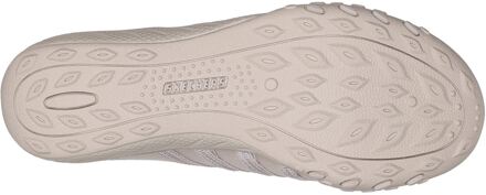 Skechers Breathe Easy Roll With Me Sneakers Voor Dames In Taupe Gebreid Mesh - EU 38 / UK 5