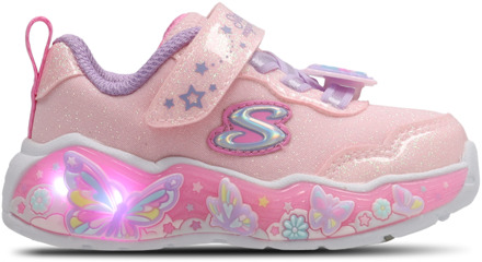Skechers Butterfly Bliss Babyschoenen - Roze - Maat 21 - Mesh/Synthetisch Pink