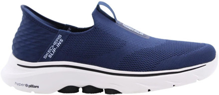 Skechers Casual Slip-On Schoenen Skechers , Blue , Heren - 43 Eu,45 Eu,41 Eu,47 Eu,46 Eu,42 Eu,40 EU