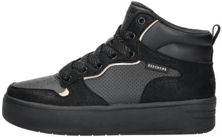 Skechers Court High Veterboot Meisjes Zwart/Multi