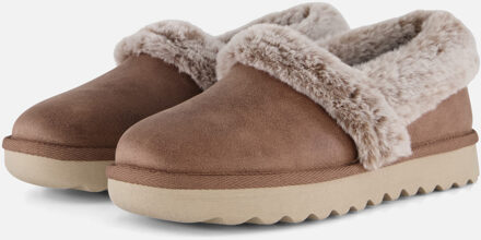 Skechers Cozy Up Pantoffels taupe Synthetisch - 36,38,39,40,41
