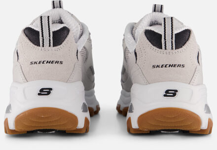 Skechers D'Lites Sneakers beige Textiel - 36,37,38,39,40,41,42,43