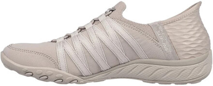 Skechers Dames/Dames Breathe Easy Roll With Me Trainers (Taupe)