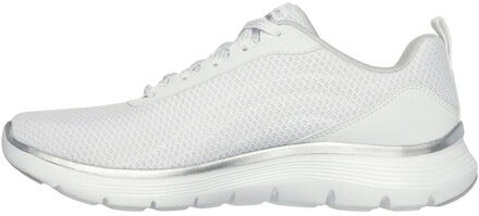 Skechers Dames/Dames Flex Appeal 5.0 Uptake Contrast Trainers (Wit/zilver) - EU 42 / UK 8