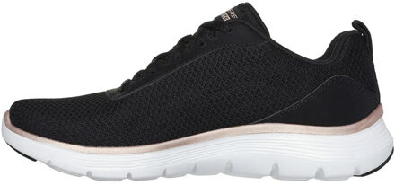 Skechers Dames/Dames Flex Appeal 5.0 Uptake Contrast Trainers (Zwart/Rose goud)