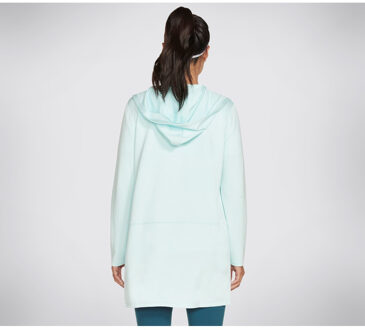 Skechers Dames Rustige Slouchy Hoodigan Vest Blauw