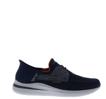 Skechers Delson heren slip-in | heren | maat: | combinatie Blauw - 44
