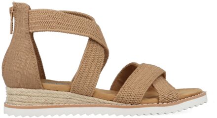 Skechers Desert Kiss-Desert Nights 113540/TAN Bruin maat
