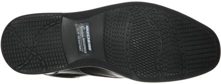 Skechers Dreston Rasmiss Leren Heren Zwarte Standaard Veterschoenen - EU 39/ UK 6