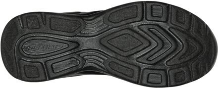 Skechers Dynamatic Meisjes Zwarte Sneakers Van Textiel