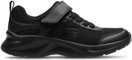 Skechers Dynamatic Peuterschoenen - Zwart - Maat 28 - Plastic Black