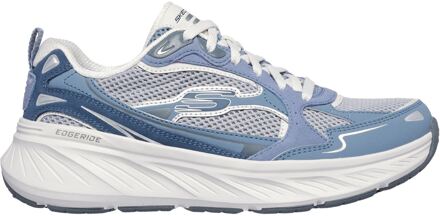 Skechers Edgeride Dames Leisteen Sneakers Blauw