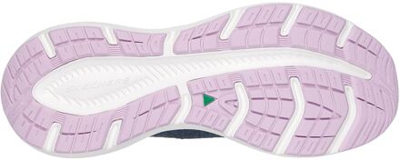 Skechers Edgeride Impression Textiel Dames Navy/Lavendel Sneakers - maat EU 40.5 / UK 7