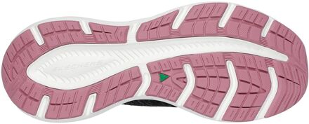 Skechers Edgeride Impression Textiel Dames Zwarte/Roze Sneakers - maat EU 36 / UK 3