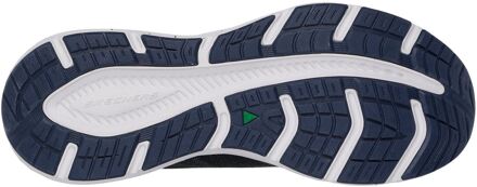 Skechers Edgeride Konzo Textiel Heren Navy/oranje Sneakers