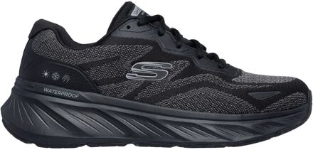 Skechers Edgeride Konzo Textiel Heren Zwarte Sneakers - EU 44.5 / UK 10