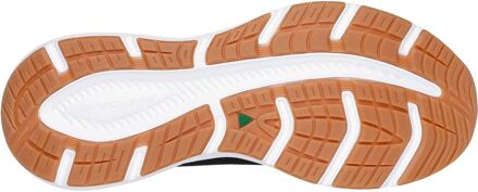 Skechers Edgeride Rekze Textiel Heren Zwart/Wit Sneakers