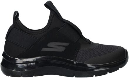Skechers Fast Ice Sneakers zwart Textiel - 35,36,37,38,39