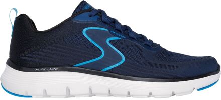Skechers Flex Advantage 5.0 Spreelo Polyester Heren Navy/Blauw Sportschoenen - EU 47.5 / UK 12