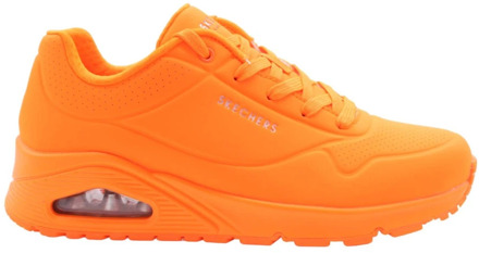 Skechers Fogerty Stijlvolle Sneakerschoenen Skechers , Orange , Dames - 37 Eu,39 Eu,38 EU