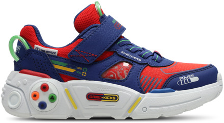 Skechers Game Kicks Peuterschoenen - Blauw - Maat 32.5 - Plastic Blue