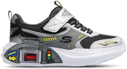 Skechers Garage Peuterschoenen - Grijs - Maat 32 - Plastic Grey