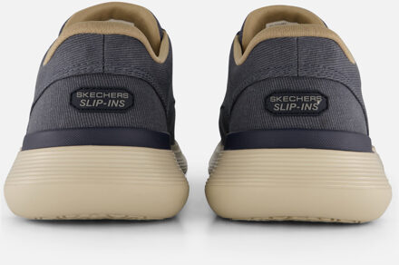 Skechers Garza Clive Instappers blauw Textiel - 40,41,42,43,44,45,46,48.5