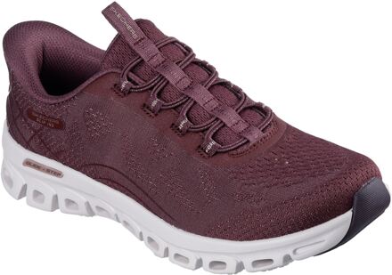 Skechers Glide-Step Elevate Amaze Textiel Dames Bordeaux Sneakers Rood - EU 36 / UK 3