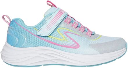 Skechers Go Run Accelerate Sneakers Meisjes lichtblauw - roze - geel - 28