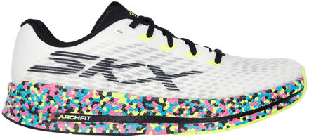 Skechers Go Run Razor 5 Neutrale Schoen Dames-Wit,Veelkleurig - 38