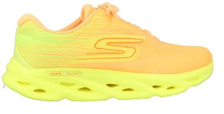 Skechers Go Run Swirl Tech Speed - Ultimate Stride 129501/ORYL Oranje / Geel maat