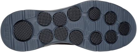 Skechers GO WALK 7 Easy On Evolution Textiel Heren Zwart/Grijs Sneakers - maat EU 46 / UK 11