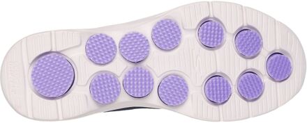Skechers Go Walk 7 Kaylor Polyester Dames Navy/Paarse Sneakers - maat