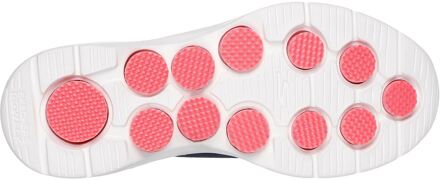 Skechers GO WALK 7 - Vina Textile Dames Navy/Coral Trainers - maat EU 36 / UK 3