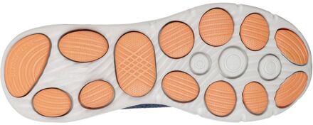 Skechers Go Walk 8 Pelayo Textiel Heren Navy/oranje Sneakers - EU 43 / UK 9