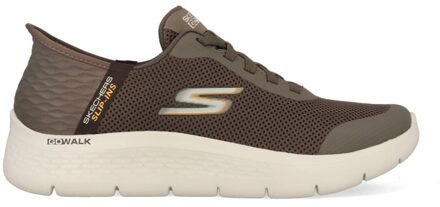 Skechers Go Walk Flex - Hands Up 216324/BRN Bruin maat