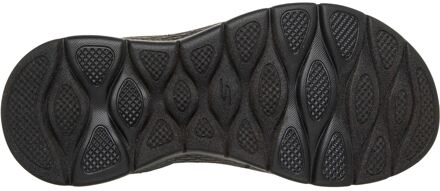 Skechers GO WALK Flex Illuminate Textiel Dames Zwart Standaard Sandalen