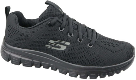 Skechers Graceful sneakers zwart - Maat 38