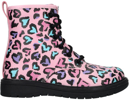 Skechers Gravlen Totally Wild Veterboot Meisjes Roze/Multi