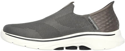 Skechers Heren Go Walk 7 - Easy On 2 Schoenen (Bruin) - EU 47.5 / UK 12