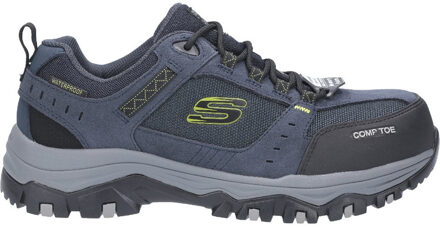 Skechers Heren Greetah Waterproof Composiet Neuzen Veiligheidsschoenen Navy - EU 40.5 / UK 7