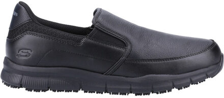 Skechers Heren Nampa Groton Veiligheidsschoenen Zwart - EU 47.5 / UK 12